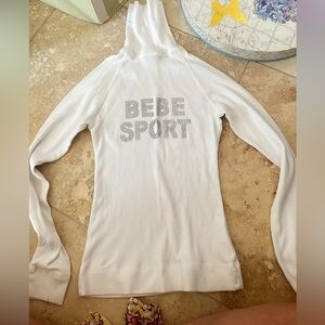 Bebe Sport white  turtle neck